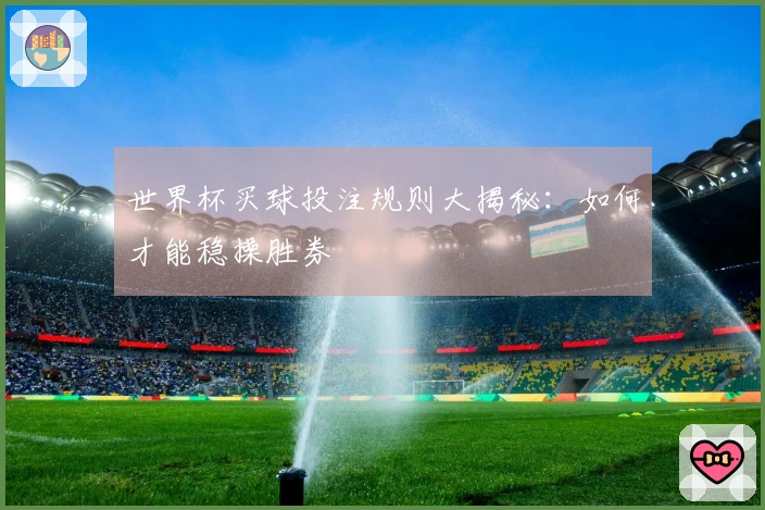 世界杯买球投注规则大揭秘：如何才能稳操胜券
